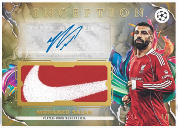 2025/26 Topps Inception UEFA Club Competitions  Boks (forhåndssalg) - break addicts