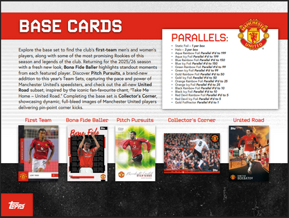 ⚽ Topps Manchester United Team Set 2025/26 - break addicts