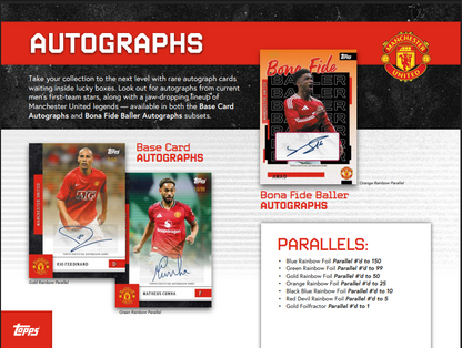 ⚽ Topps Manchester United Team Set 2025/26 - break addicts