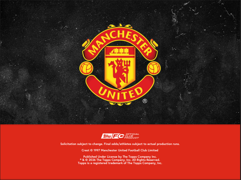 ⚽ Topps Manchester United Team Set 2025/26 - break addicts