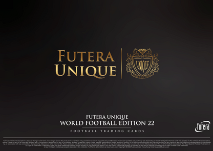 Futera World Football Unique Edition 22 Hobby Boks (Forhåndssalg)