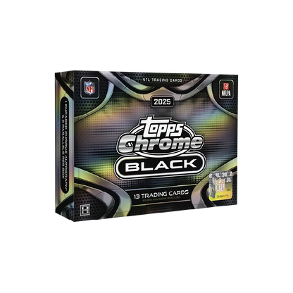 2025 Topps Chrome Black Football Hobby Boks