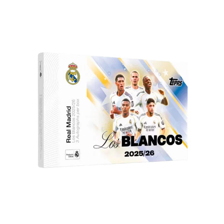 2025/26 Topps Real Madrid Los Blancos Hobby Boks - break addicts