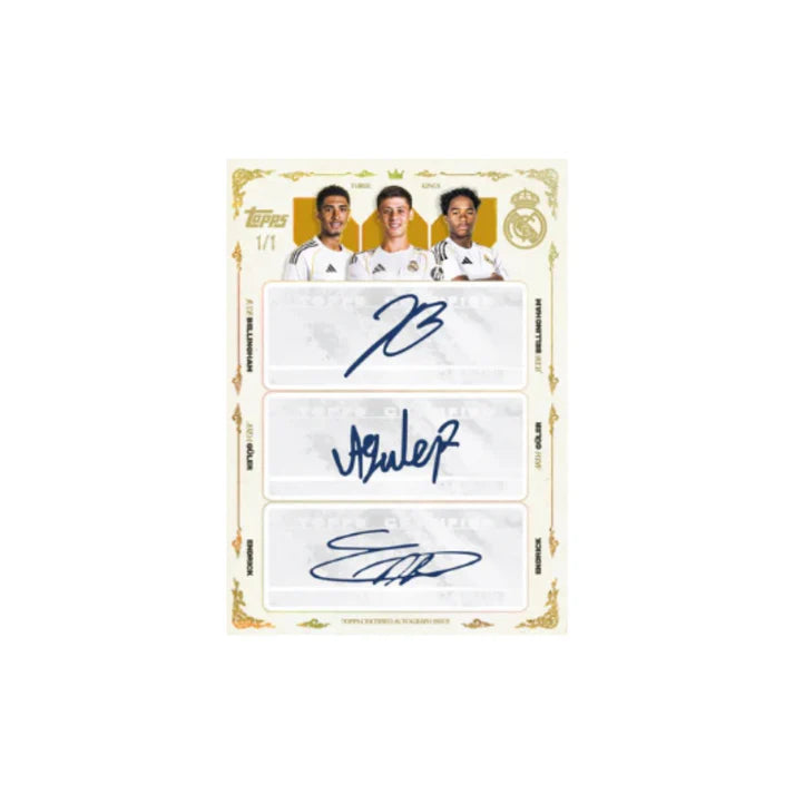 2025/26 Topps Real Madrid Los Blancos Hobby Boks - break addicts