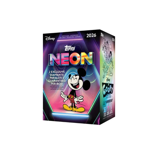 2026 Topps Disney Neon Blaster Boks (Lansering 10.04.26) - break addicts
