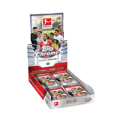 ⚽ Random Team Break #1266 – 3× 2025/26 Topps Chrome Bundesliga Hobby Boks - break addicts