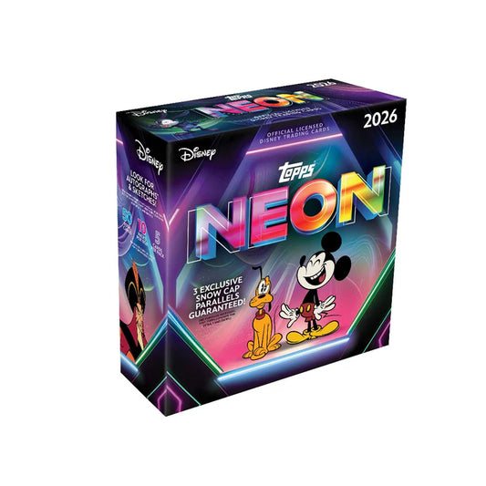 2026 Topps Disney Neon Mega Boks (Lansering 10.04.26) - break addicts