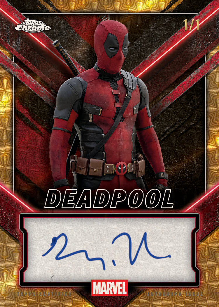 2025 Topps Chrome Deadpool Hobby Boks - break addicts