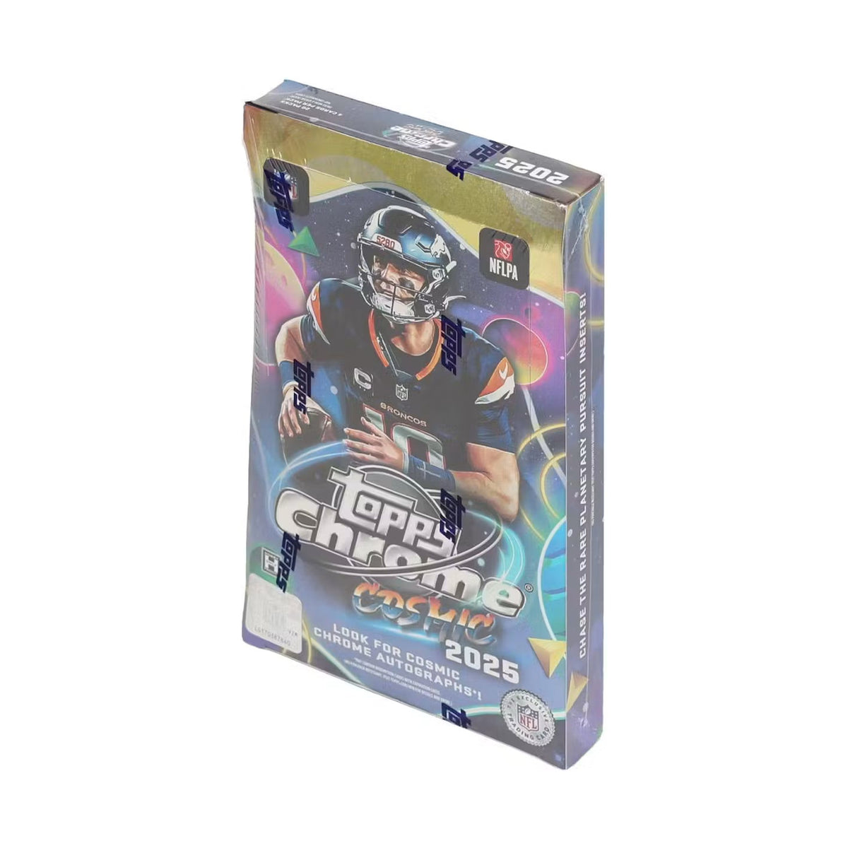 2025 Topps Cosmic Chrome Football Hobby, Forseglet Cosmic Chrome Football Hobby boks.