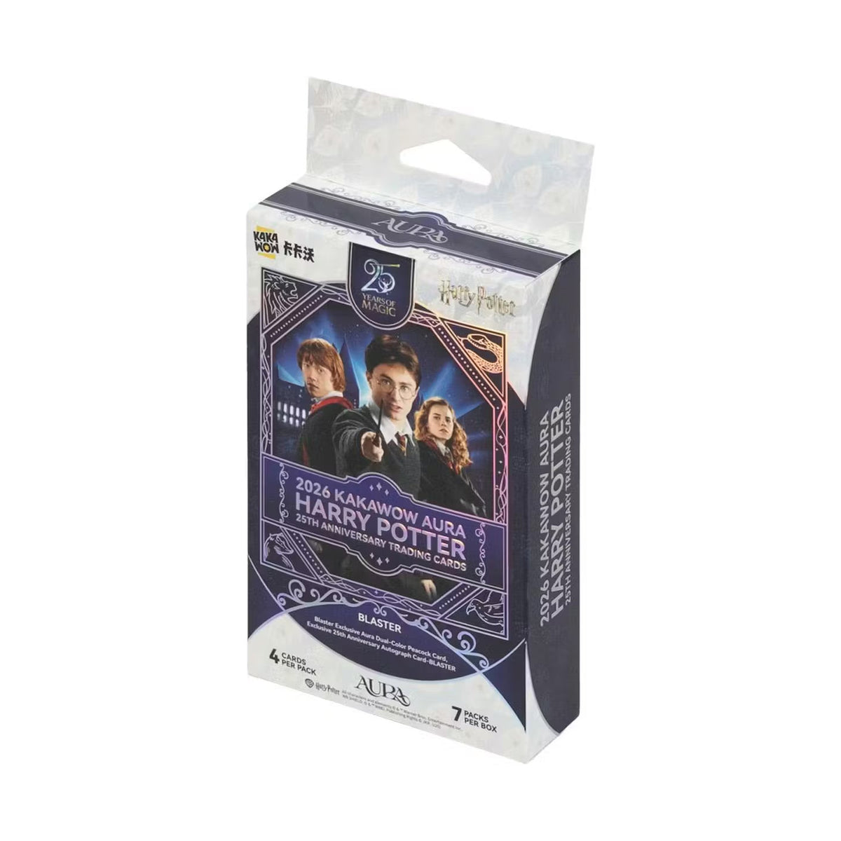2026 Harry Potter Aura Blaster, Forseglet 2026 Harry Potter Aura Blaster boks.