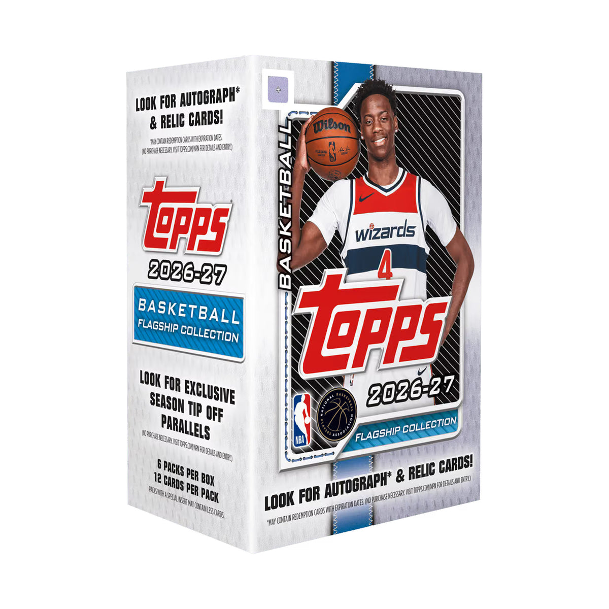 2026/27 Topps Flagship Basketball Value, forseglet produkt.