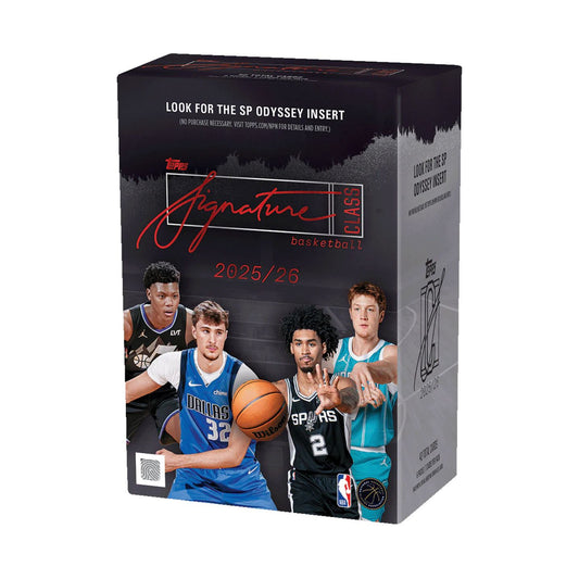 2025/26 Topps Signature Class Basketball Blaster, Forseglet Blaster boks.