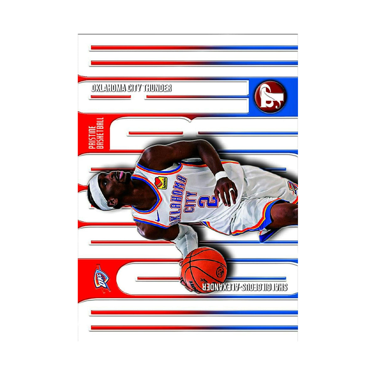 2025/26 Topps Pristine Basketball Hobby. Pristine kortdesign. Produsentens korteksempel, ikke garantert innhold.