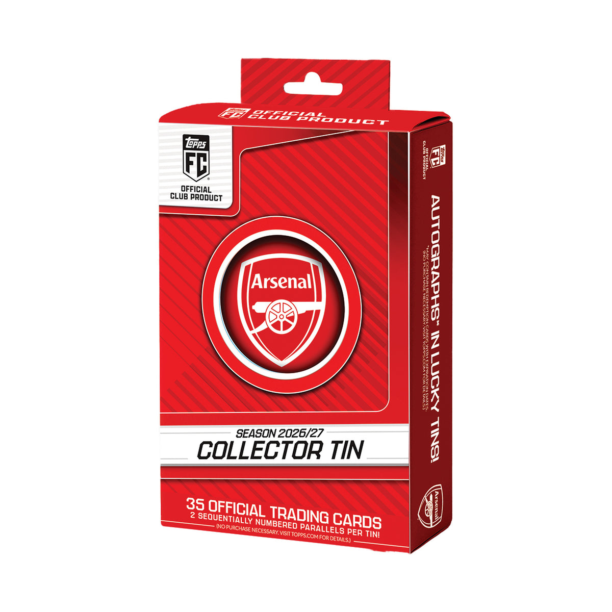 Arsenal Collector Tin 2027. Hel Arsenal Collector Tin 2026/27.