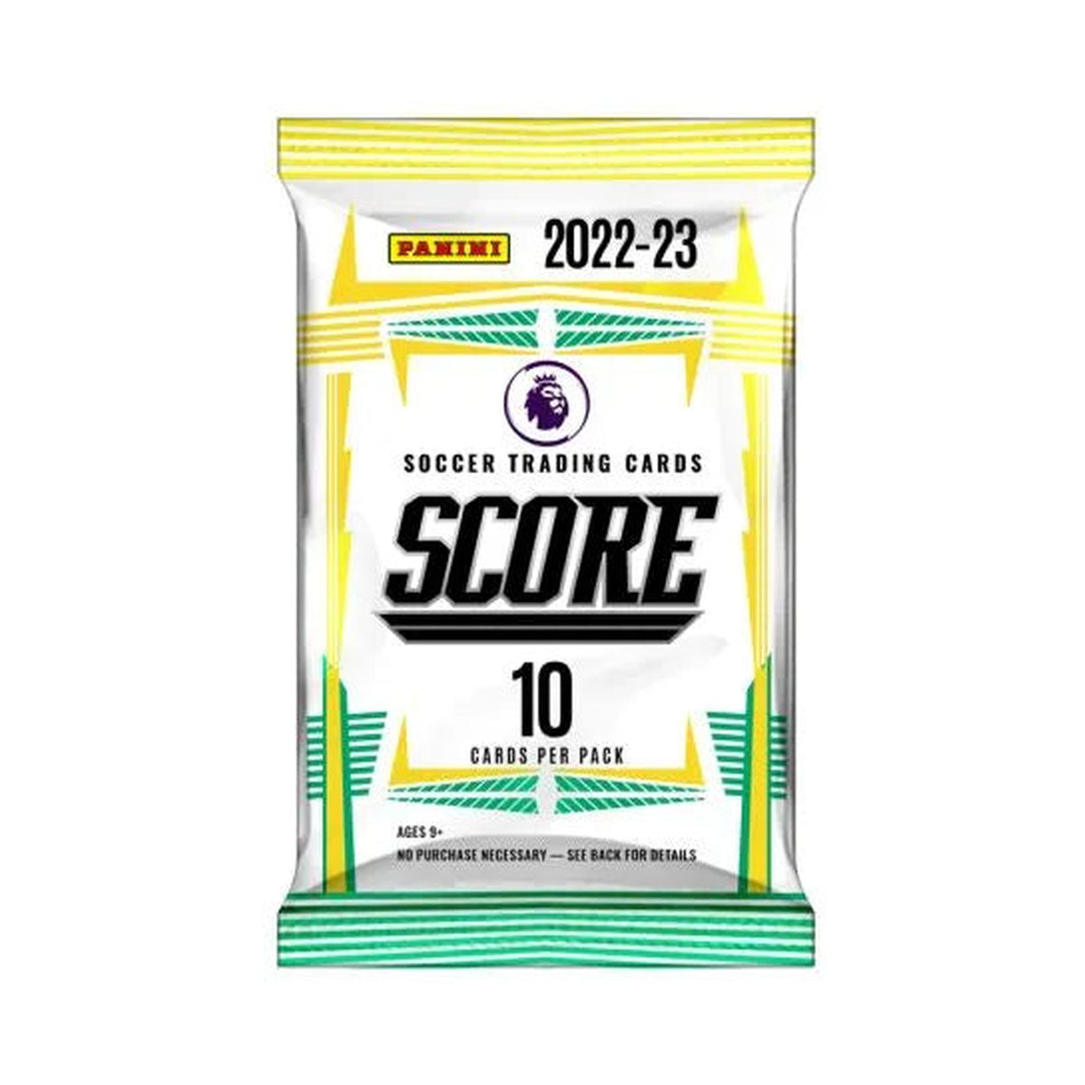 SCORE Premier League 2022/23 Retail. Én forseglet Retail pakke med 10 kort.