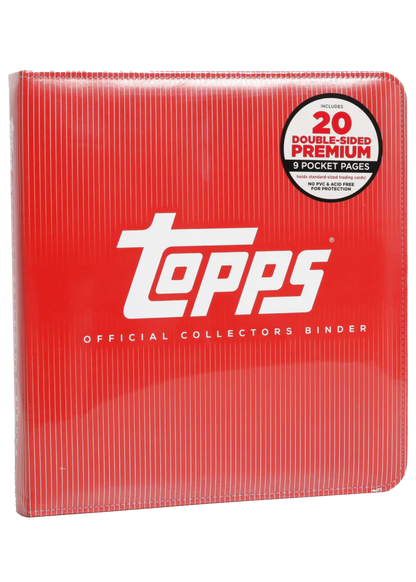 Topps Rød Collectors Binder - break addicts