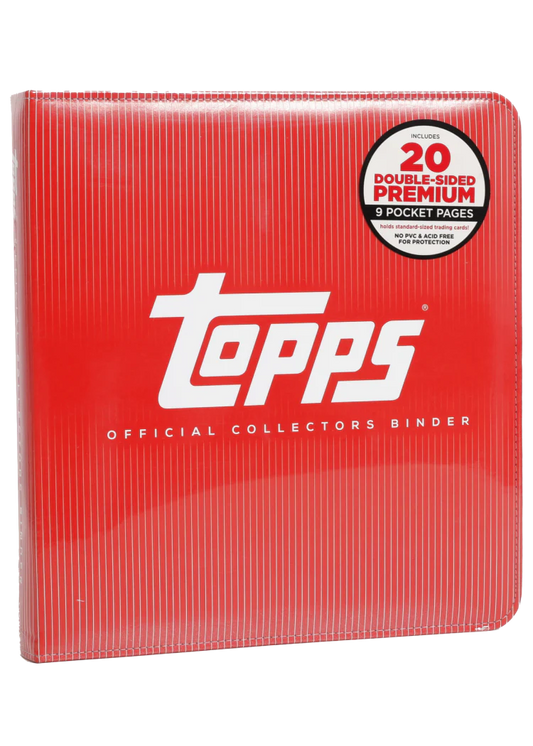 Topps Rød Collectors Binder - break addicts
