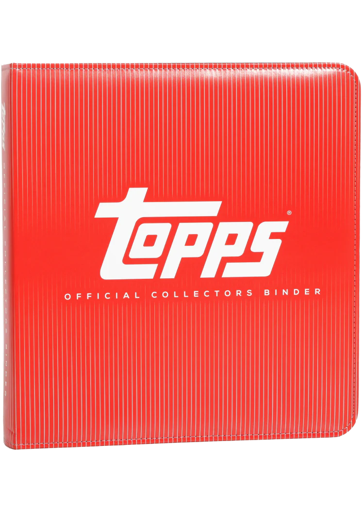 Topps Rød Collectors Binder - break addicts