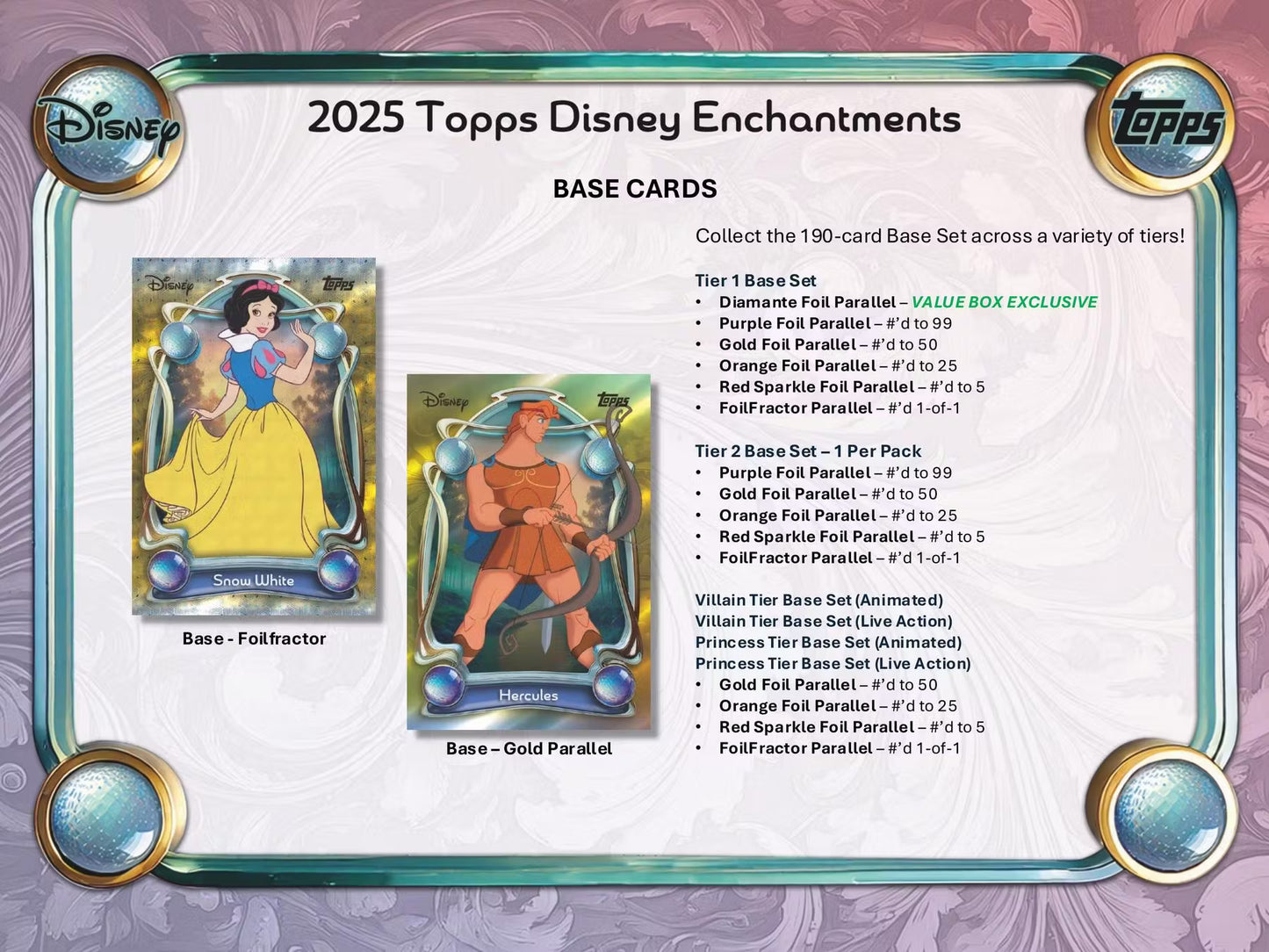 2025 Topps Disney Wonder Blaster Pakke