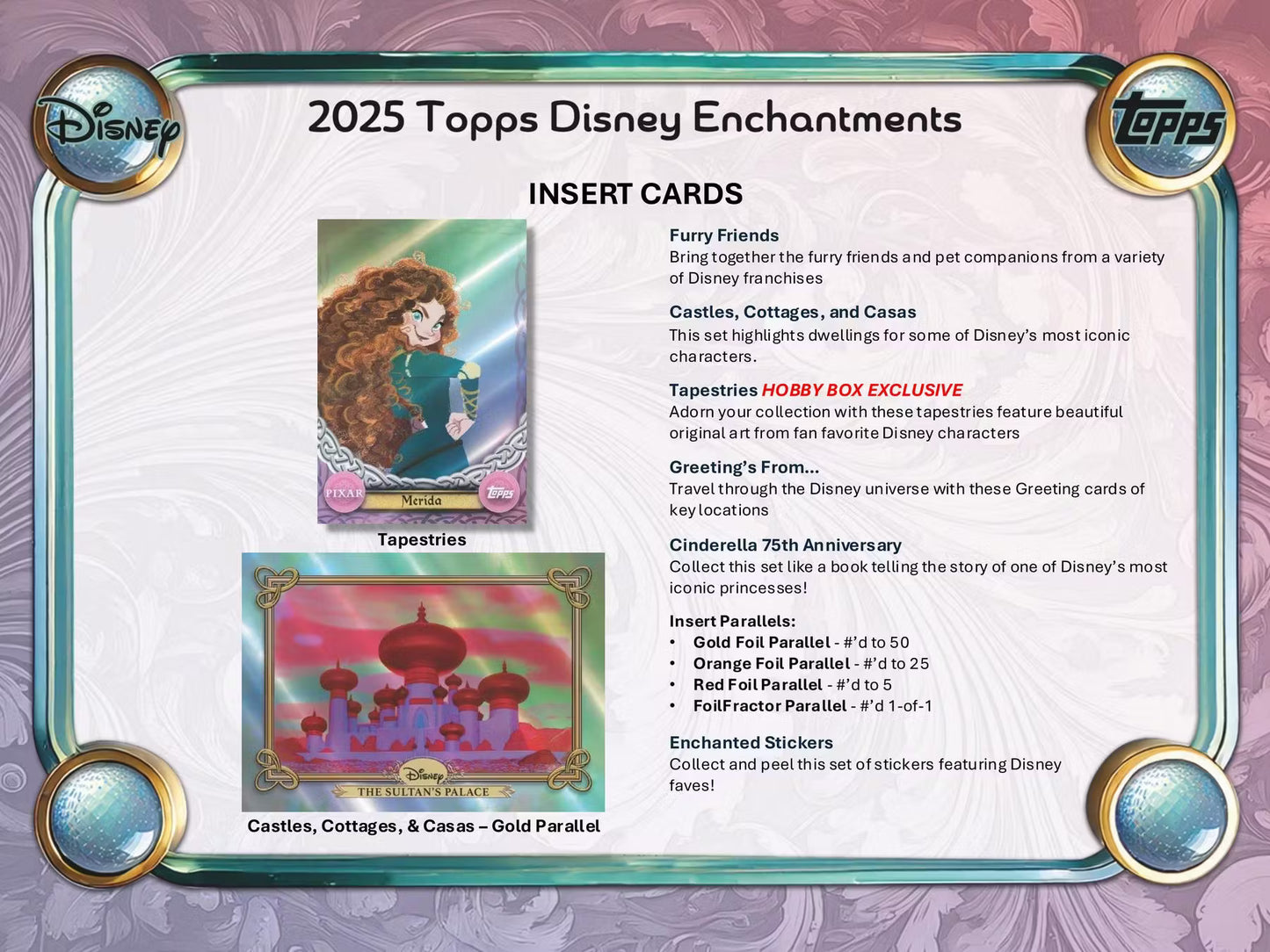 2025 Topps Disney Wonder Blaster Pakke