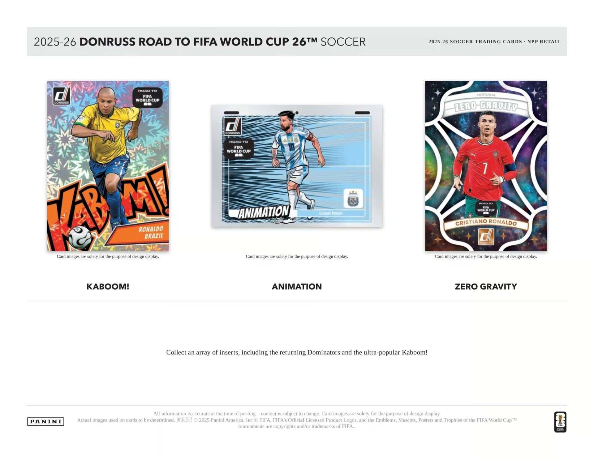 2025/26 Panini Donruss Road to FIFA World Cup Fat-Pack Pakke - break addicts