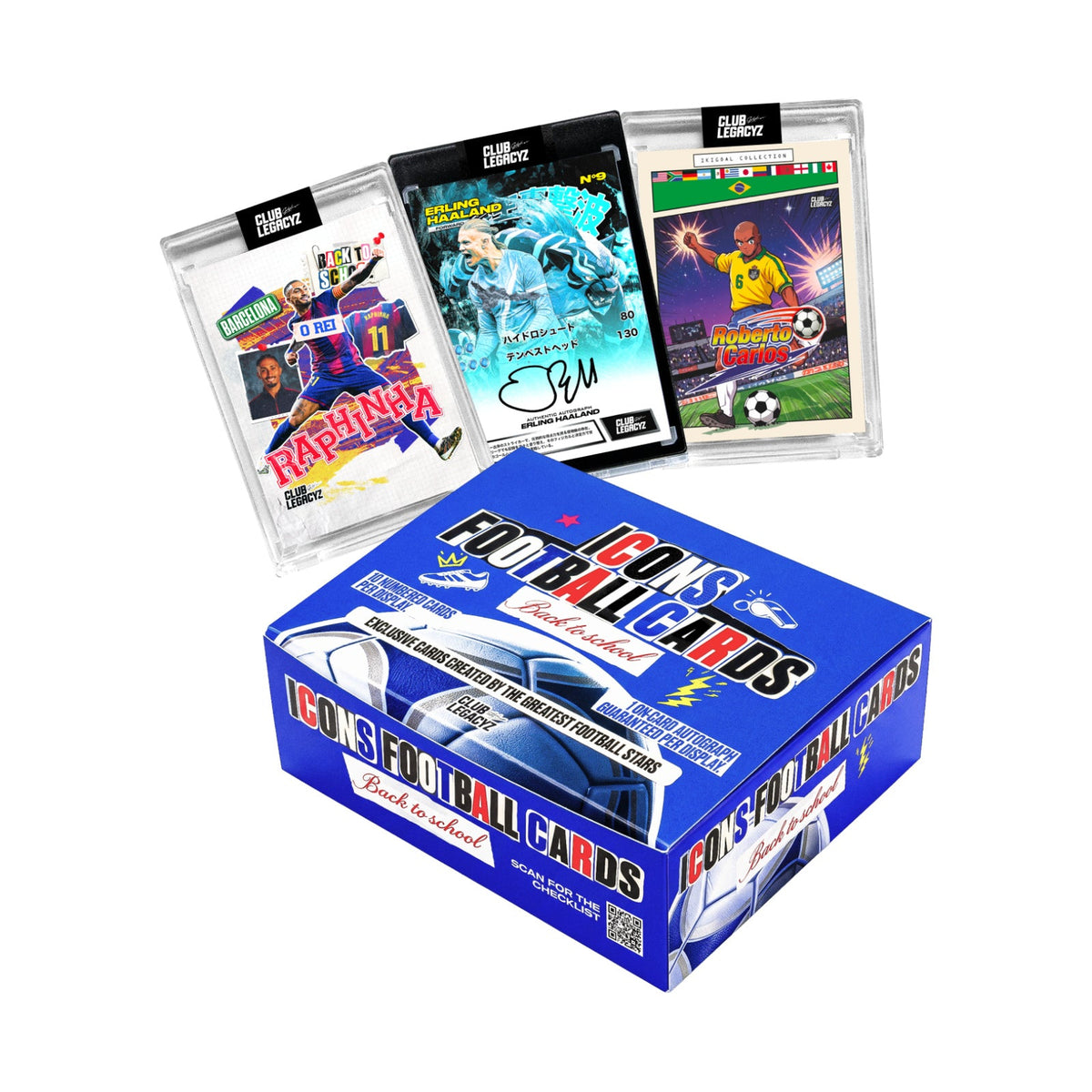 2026 Club Legacyz Icons Back to School 5th Edition Displayboks. Helt display med 10 minibokser. – Break #1634