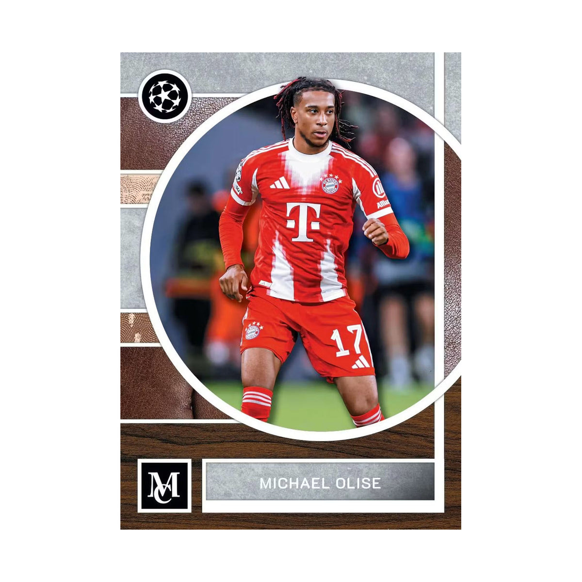 2025/26 Topps UEFA Museum Collection Soccer Hobbyboks korteksempel 1. Produsentens eksempel, ikke garantert innhold