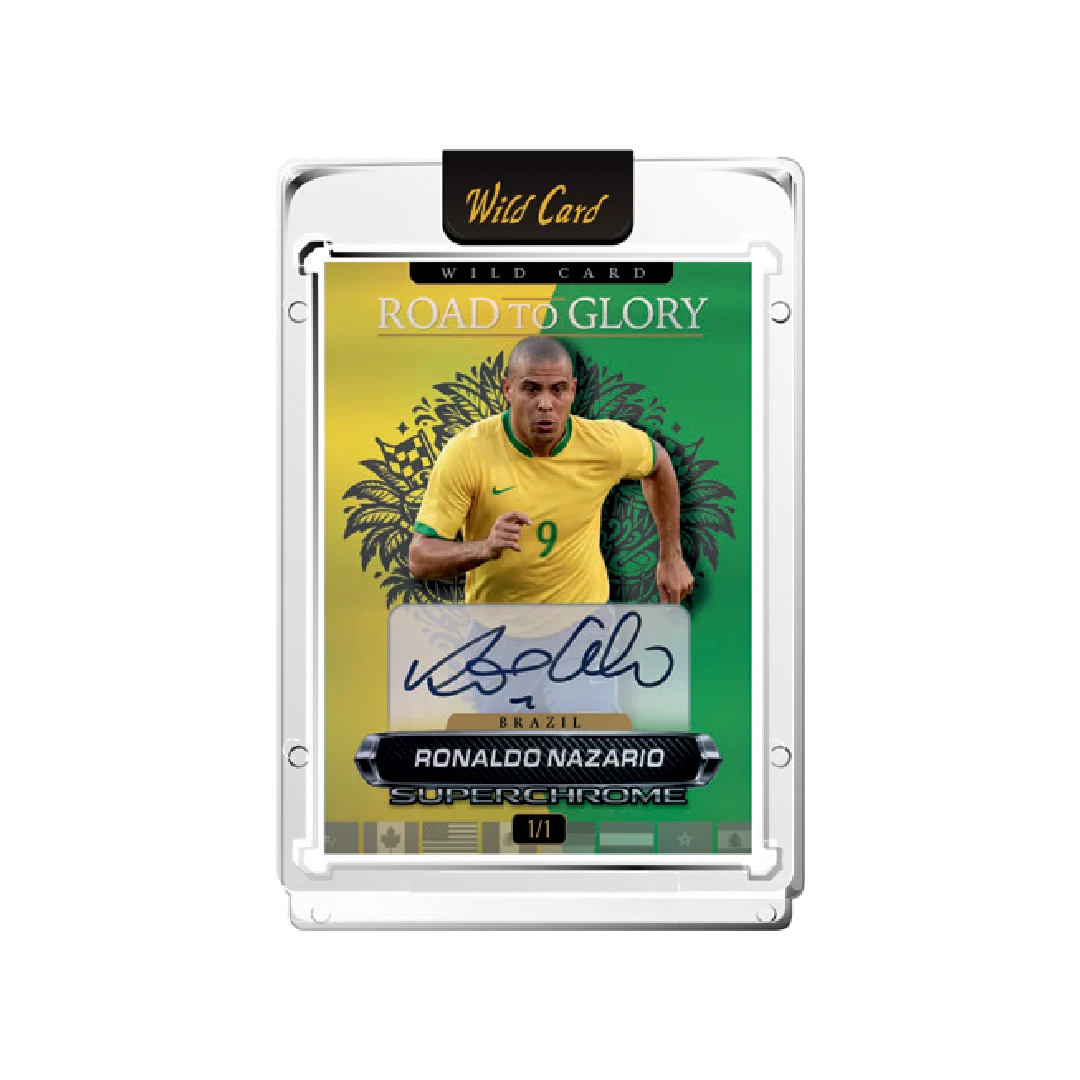 2026 Wild Card SuperChrome Soccer Road to Glory boks